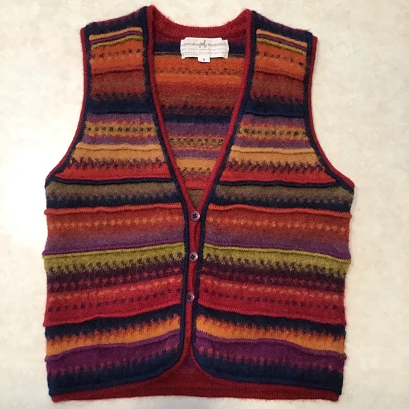 The Peruvian Connection 100% Alpaca Sweater Vest - Picture 7 of 7